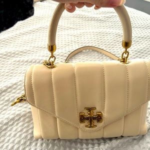Tory Burch Leather Kira Small Top-Handle Satchel
